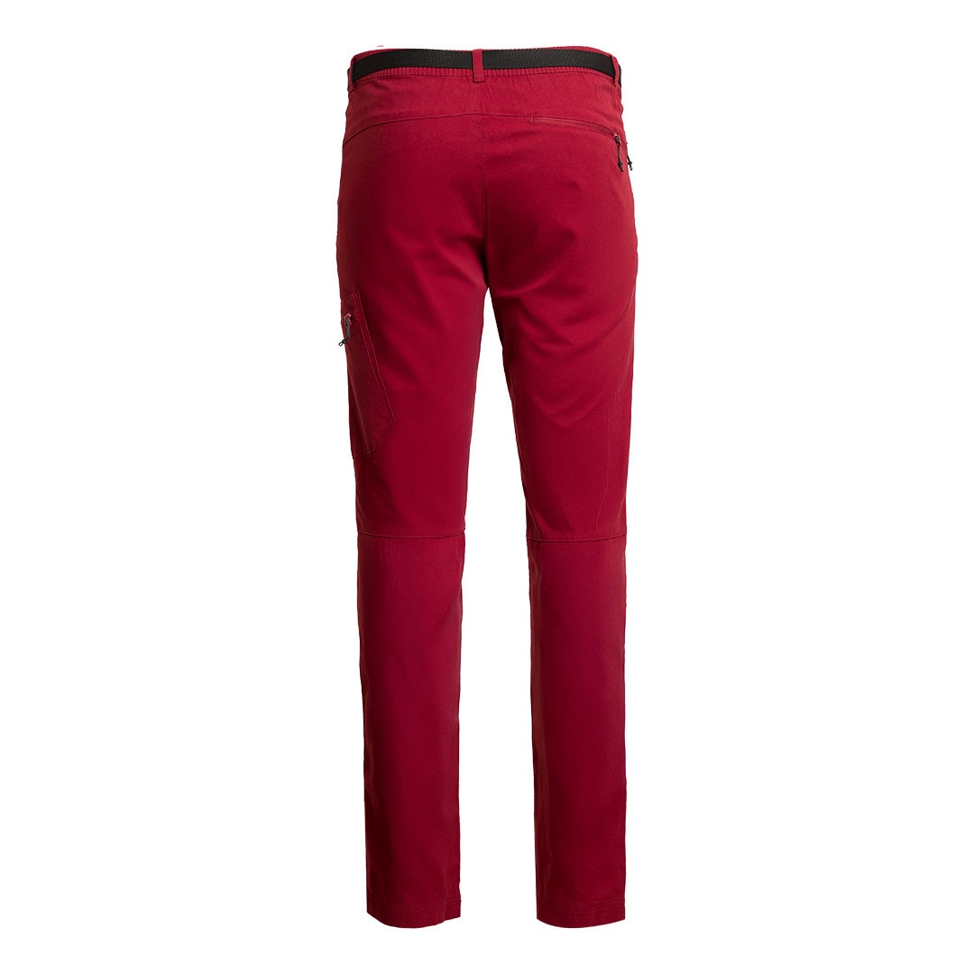 Pantalón largo de hombre Lassen 002 Trangoworld - Granate Granate-2