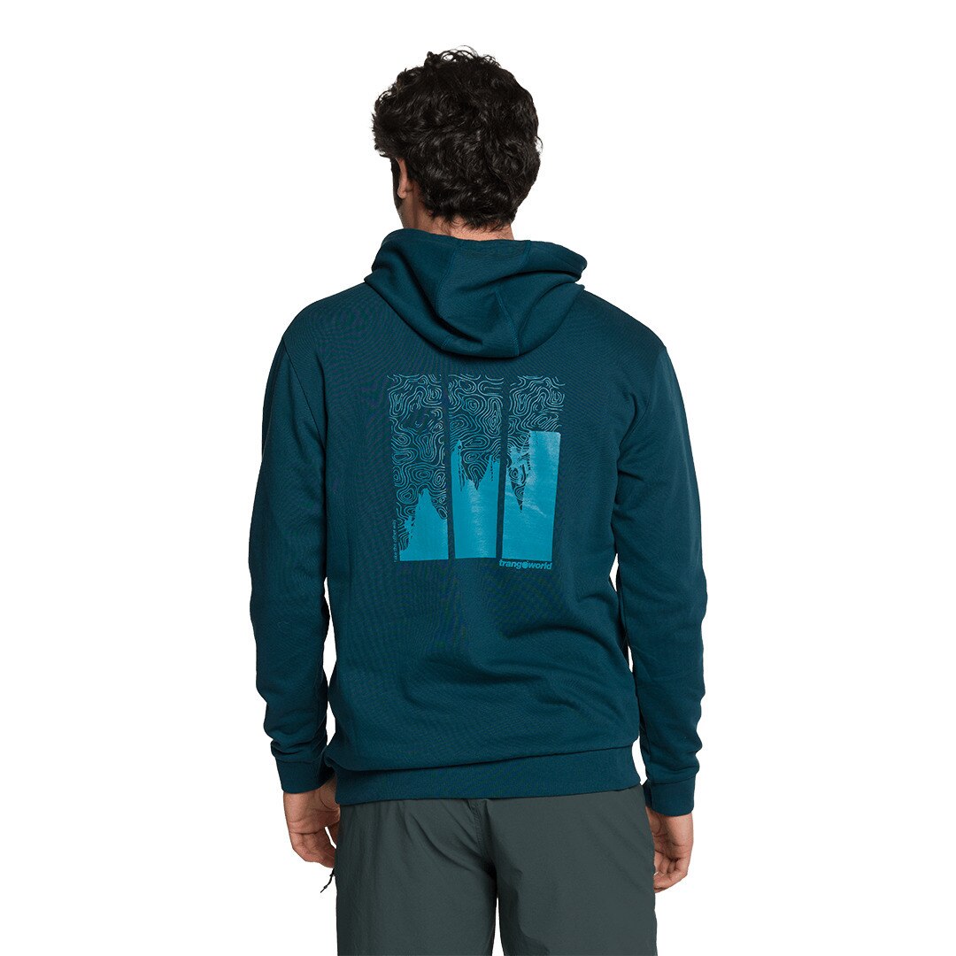 Sudadera de hombre Meppel Trangoworld - Azul Azul-2
