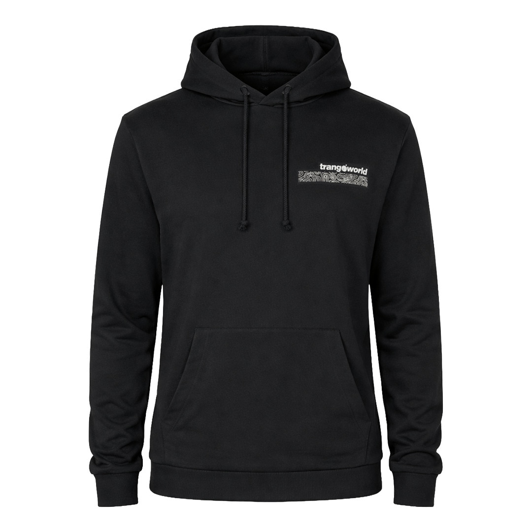 Sudadera de hombre Meppel Trangoworld - Negro Negro-1