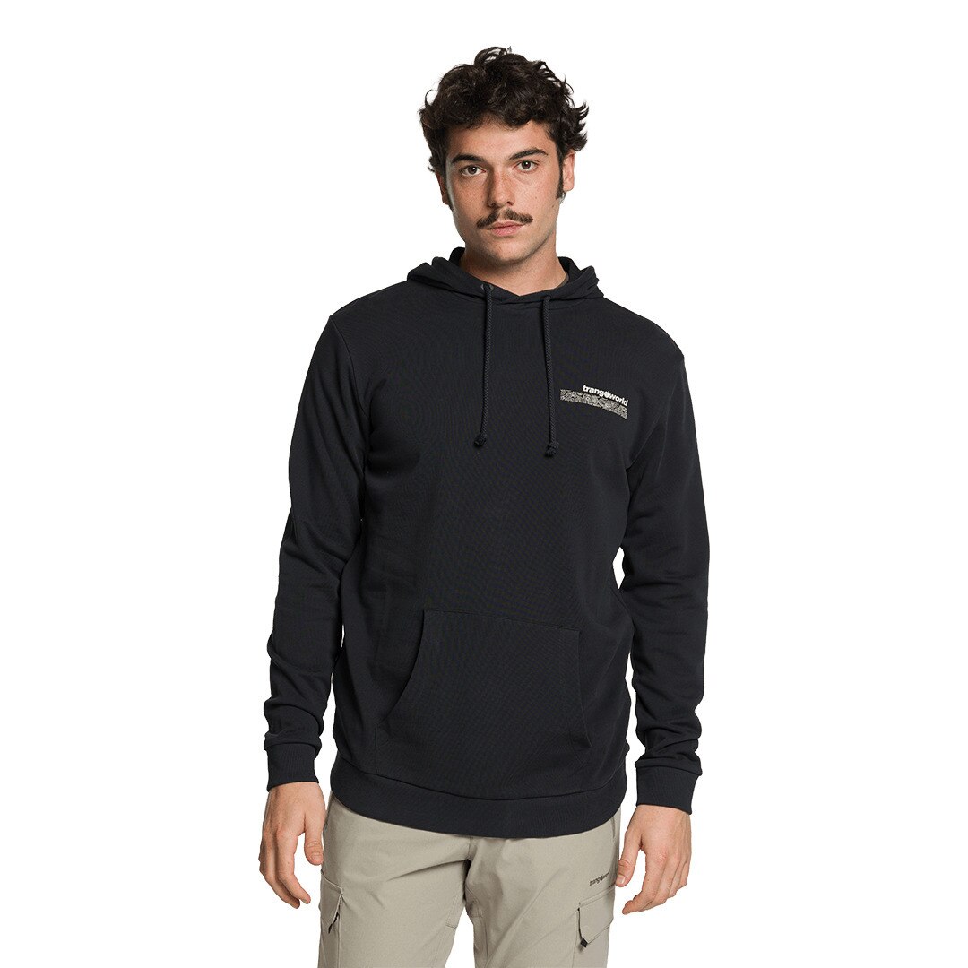Sudadera de hombre Meppel Trangoworld - Negro Negro-2