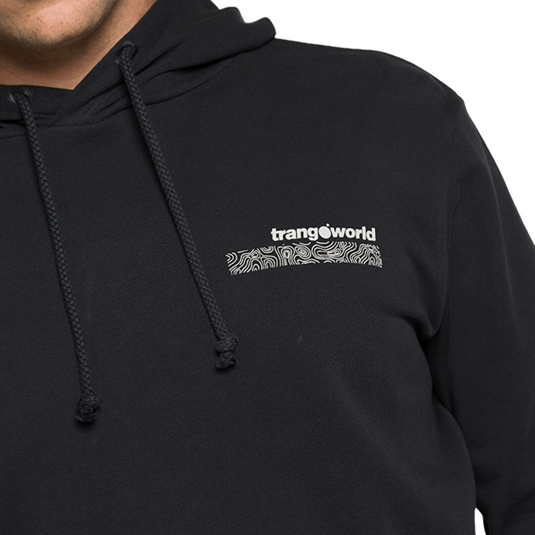 Sudadera de hombre Meppel Trangoworld - Negro Negro-5