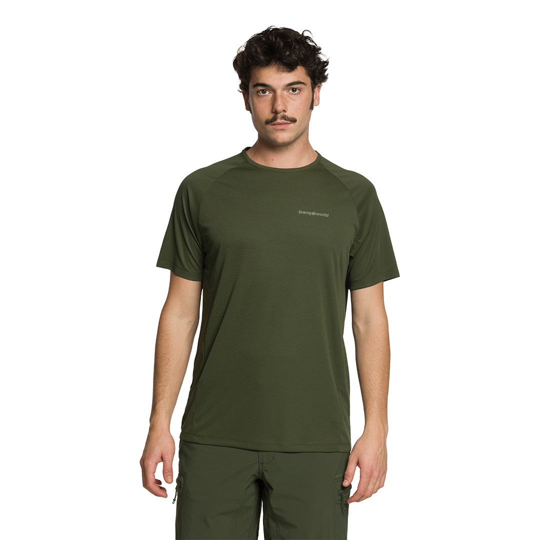 Camiseta de hombre Couvet Trangoworld - Verde Verde-2