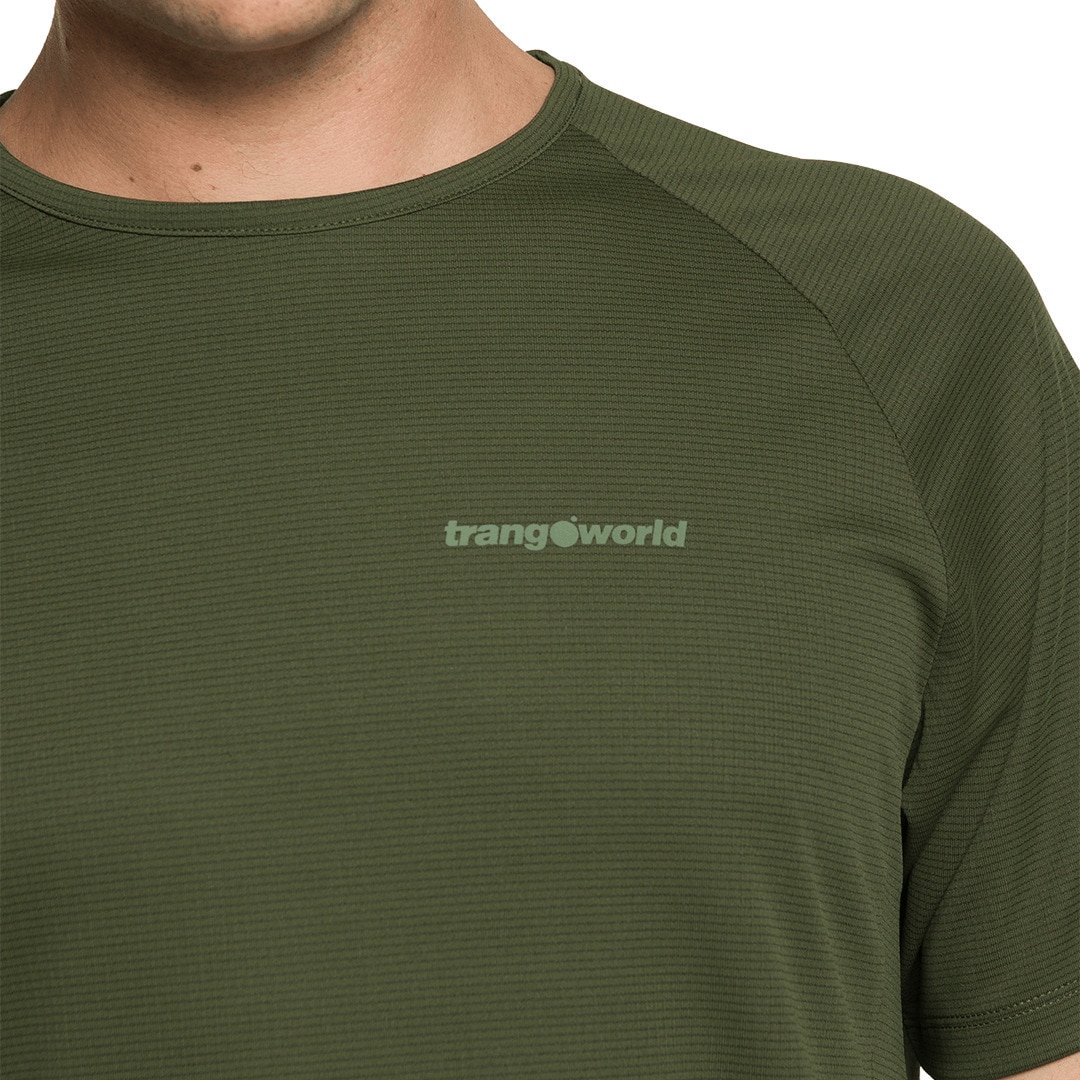 Camiseta de hombre Couvet Trangoworld - Verde Verde-4