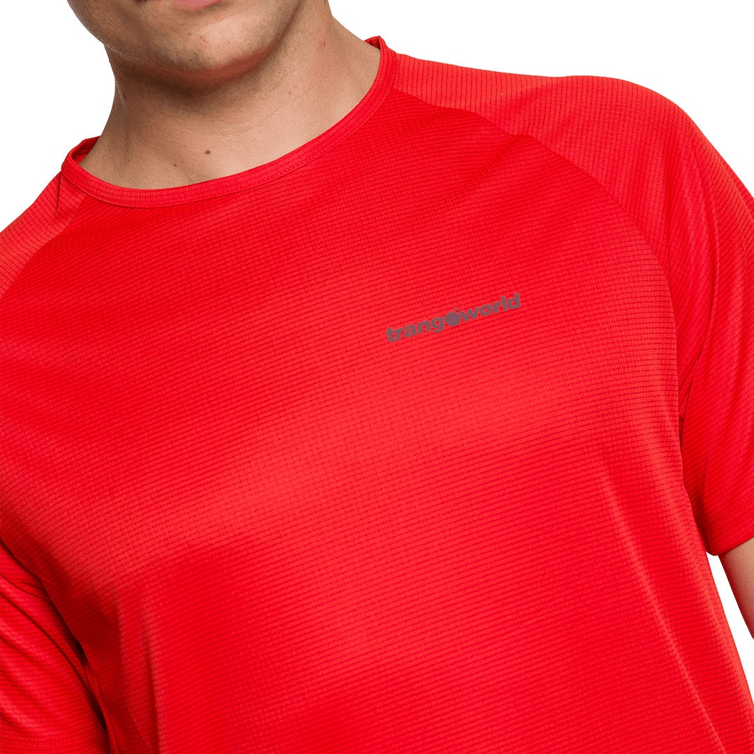 Camiseta de hombre Couvet Trangoworld - Rojo Rojo-4