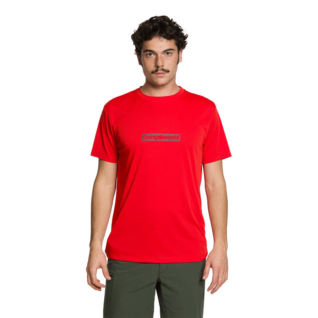 Camiseta de hombre Brisson v02 Trangoworld - Rojo Rojo-2