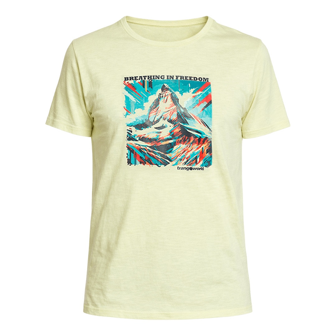 Imagen 0 de Camiseta de hombre Warnick Trangoworld Amarillo