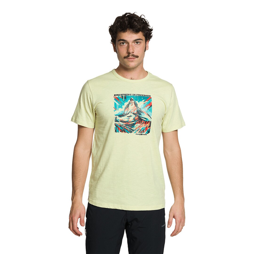 Camiseta de hombre Warnick Trangoworld - Amarillo Amarillo-2