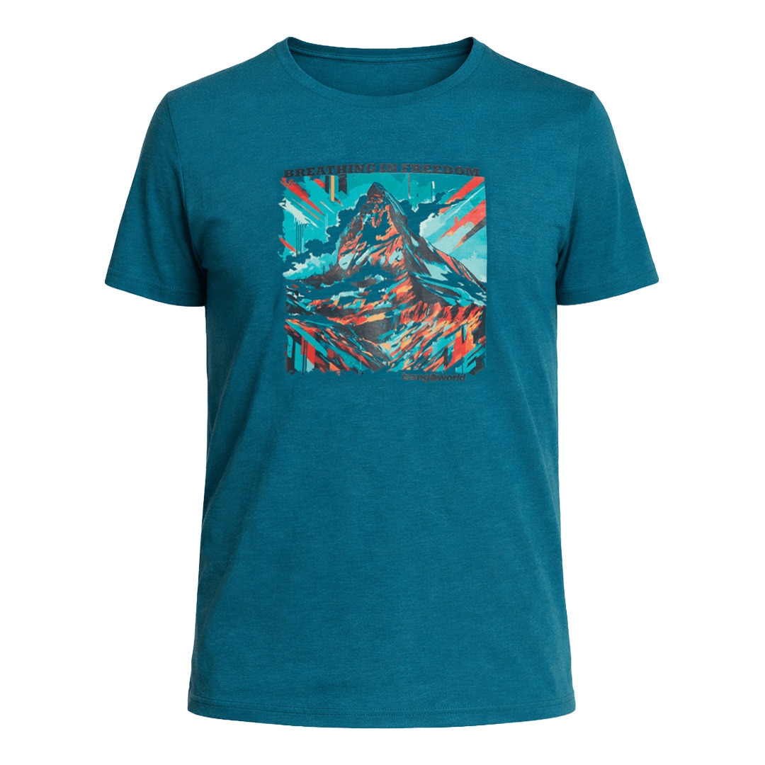 Camiseta de hombre Warnick Trangoworld - Azul Azul-1