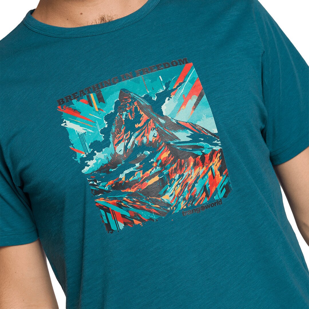 Camiseta de hombre Warnick Trangoworld - Azul Azul-4