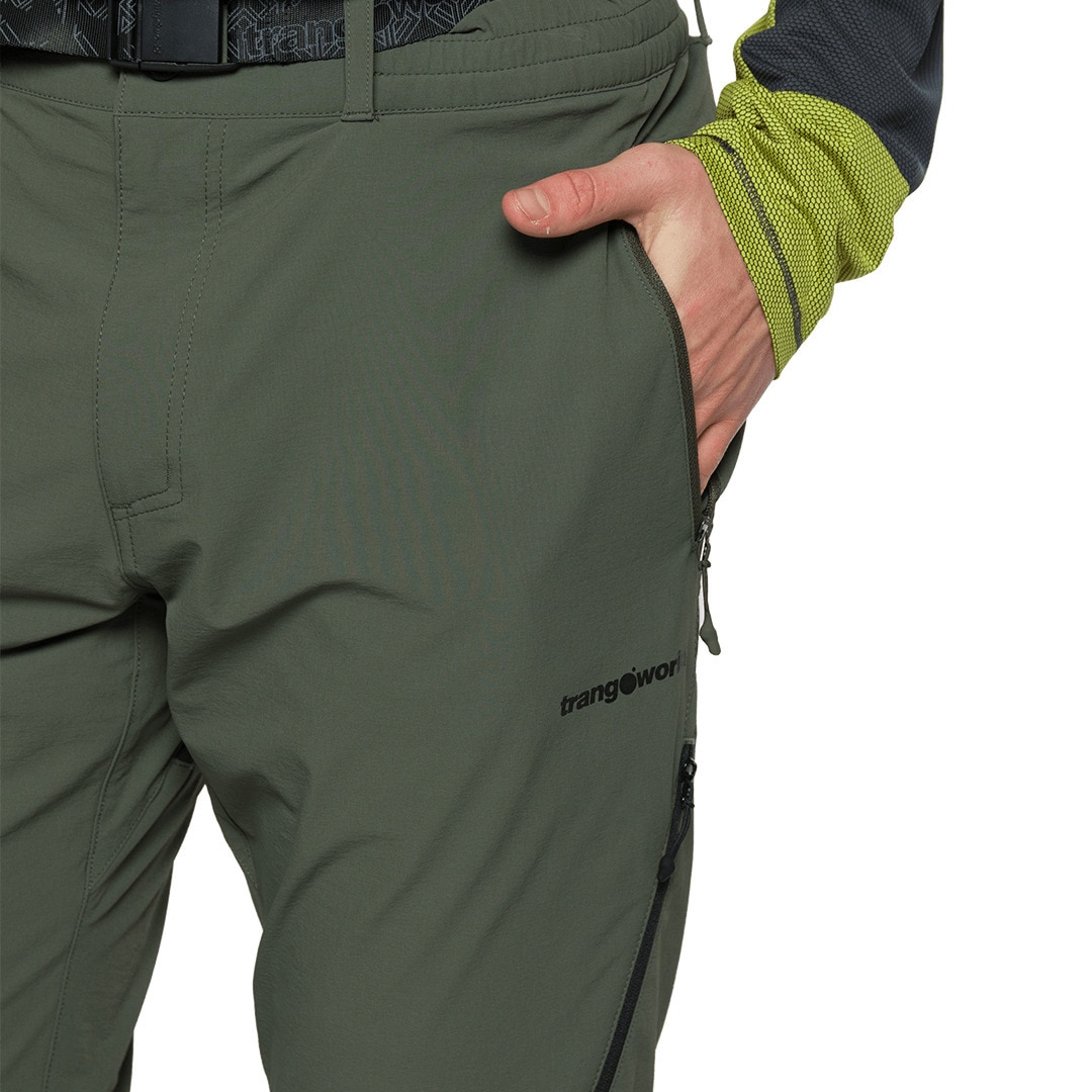 Imagen 3 de Pantalón de hombre Limoux Trangoworld - Verde oscuro Verde oscuro