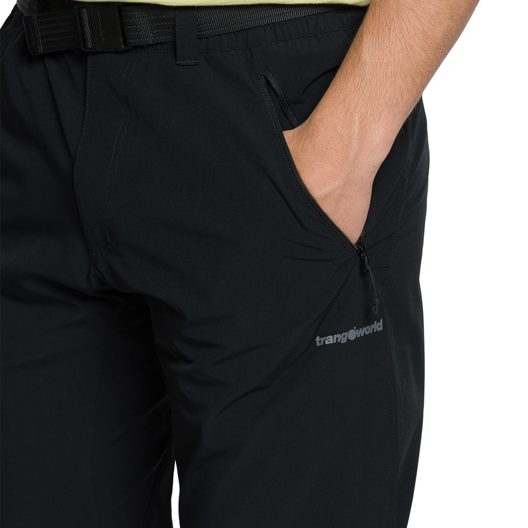 Pantalón largo de hombre Ventoux v02 Trangoworld - Negro Negro-3