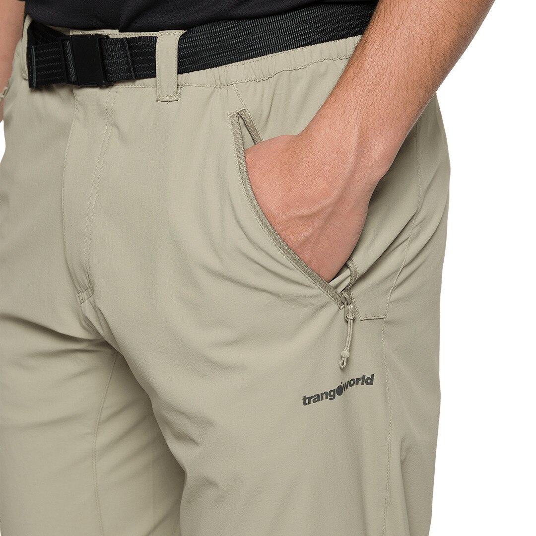 Pantalón largo de hombre Ventoux v02 Trangoworld - Beige Beige-4