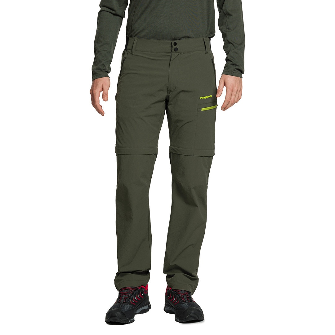 Pantalón largo de hombre Palec v02 Trangoworld - Verde Verde-1