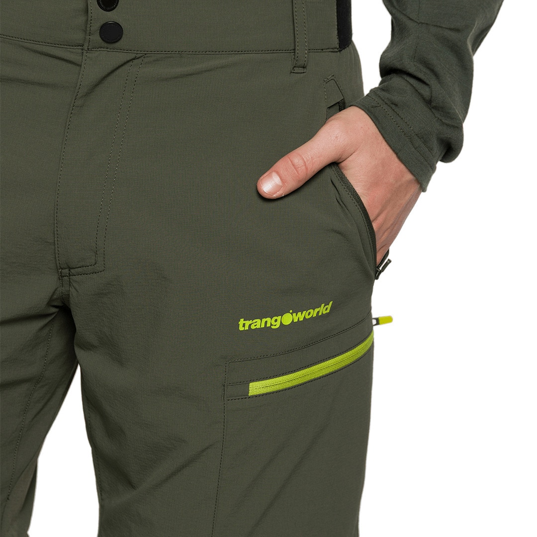 Pantalón largo de hombre Palec v02 Trangoworld - Verde Verde-3
