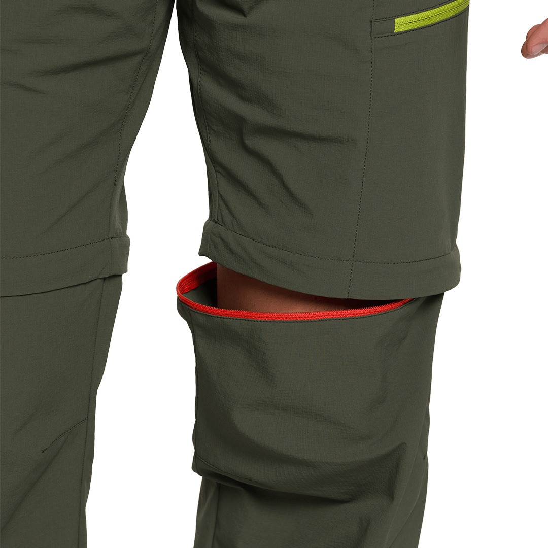 Pantalón largo de hombre Palec v02 Trangoworld - Verde Verde-4