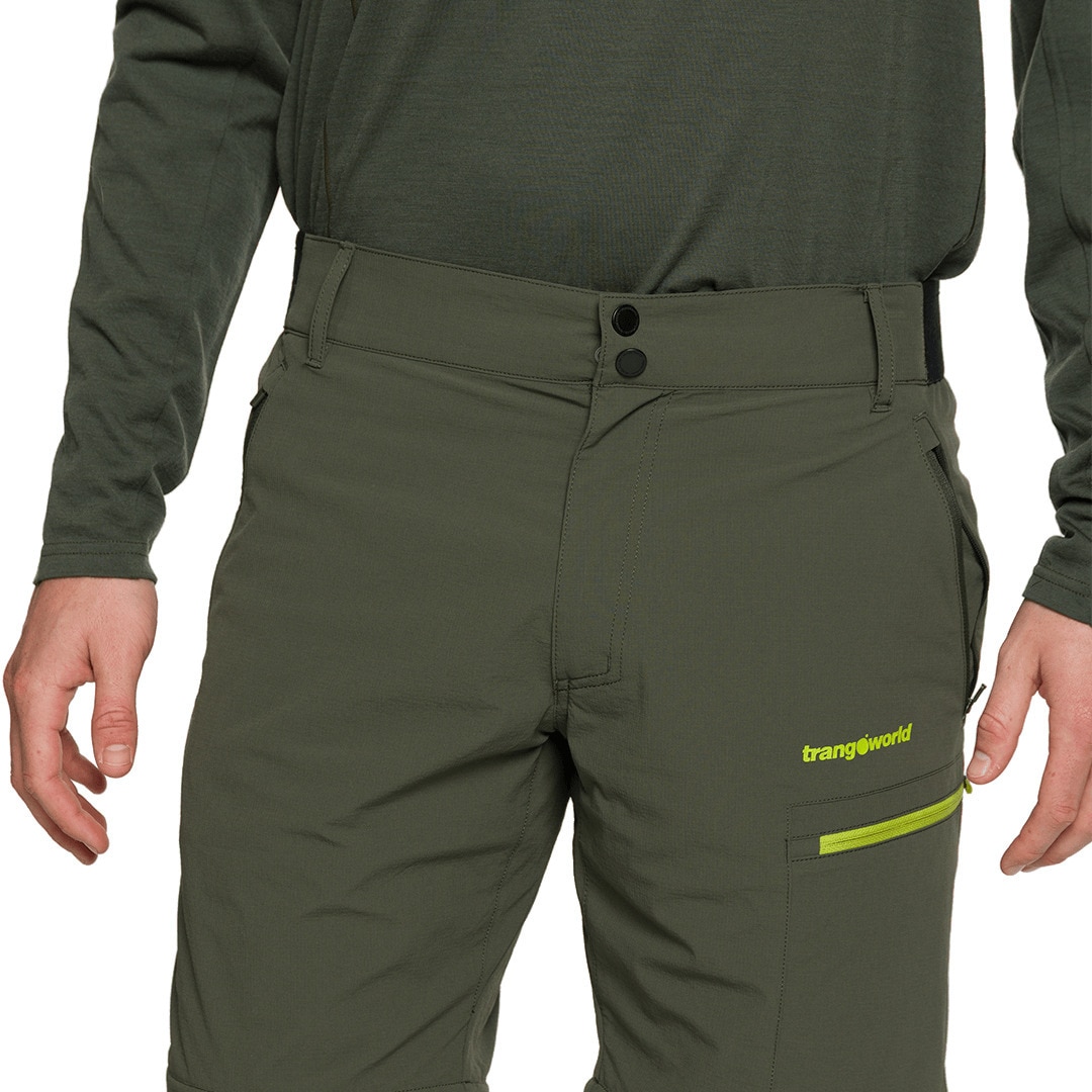 Pantalón largo de hombre Palec v02 Trangoworld - Verde Verde-5