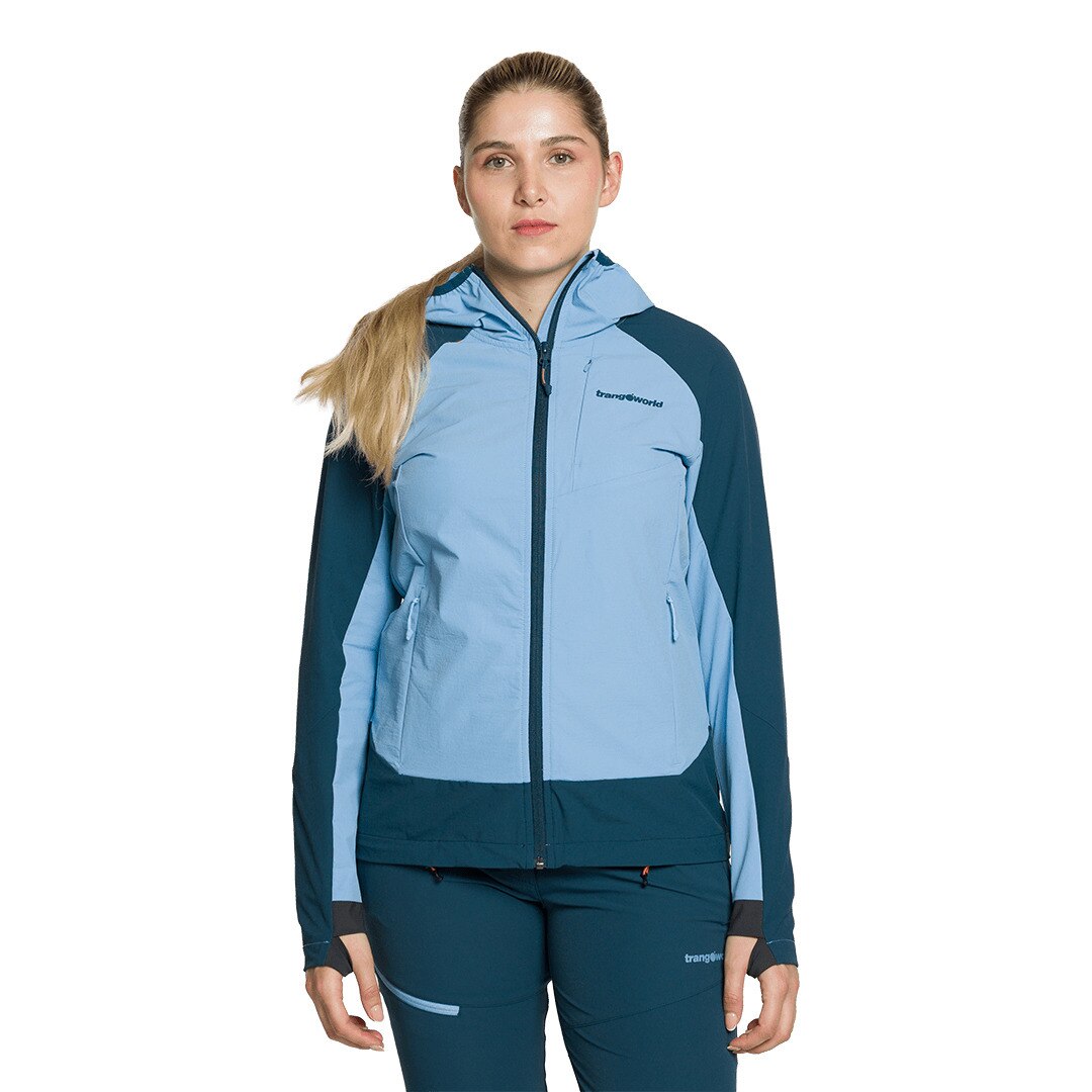 Chaqueta de mujer Caillich df Trangoworld - Azul Azul-2