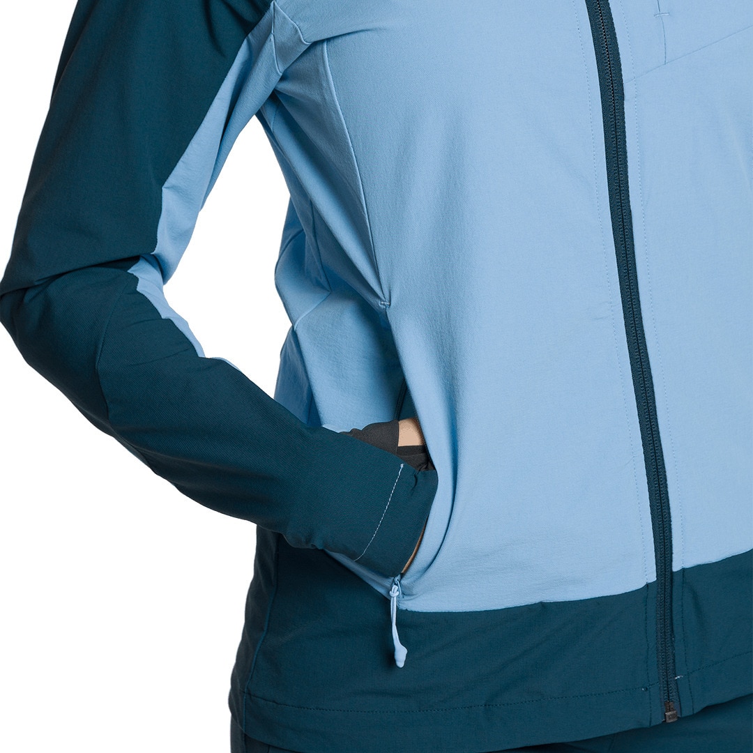 Chaqueta de mujer Caillich df Trangoworld - Azul Azul-5
