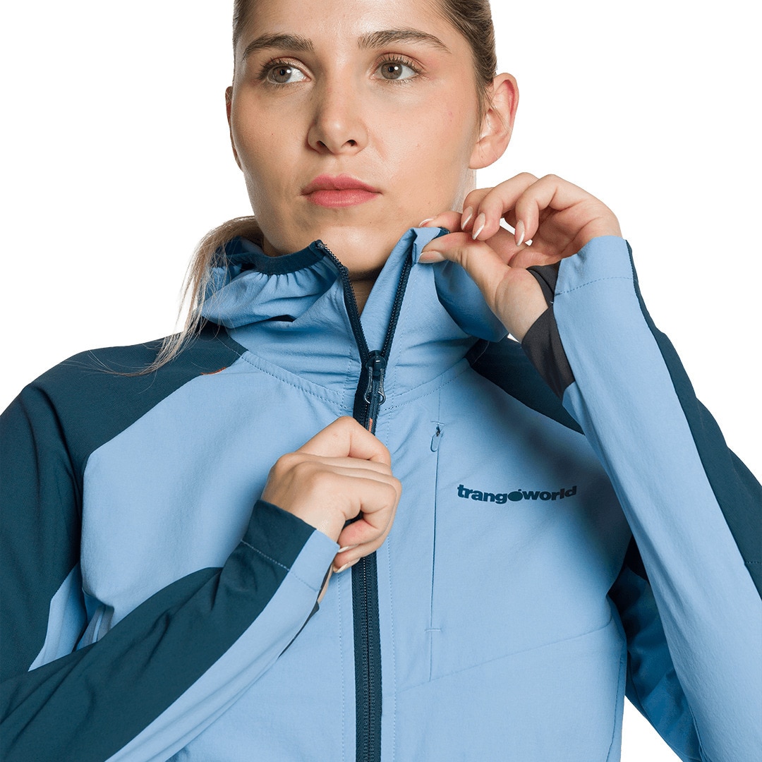 Chaqueta de mujer Caillich df Trangoworld - Azul Azul-6