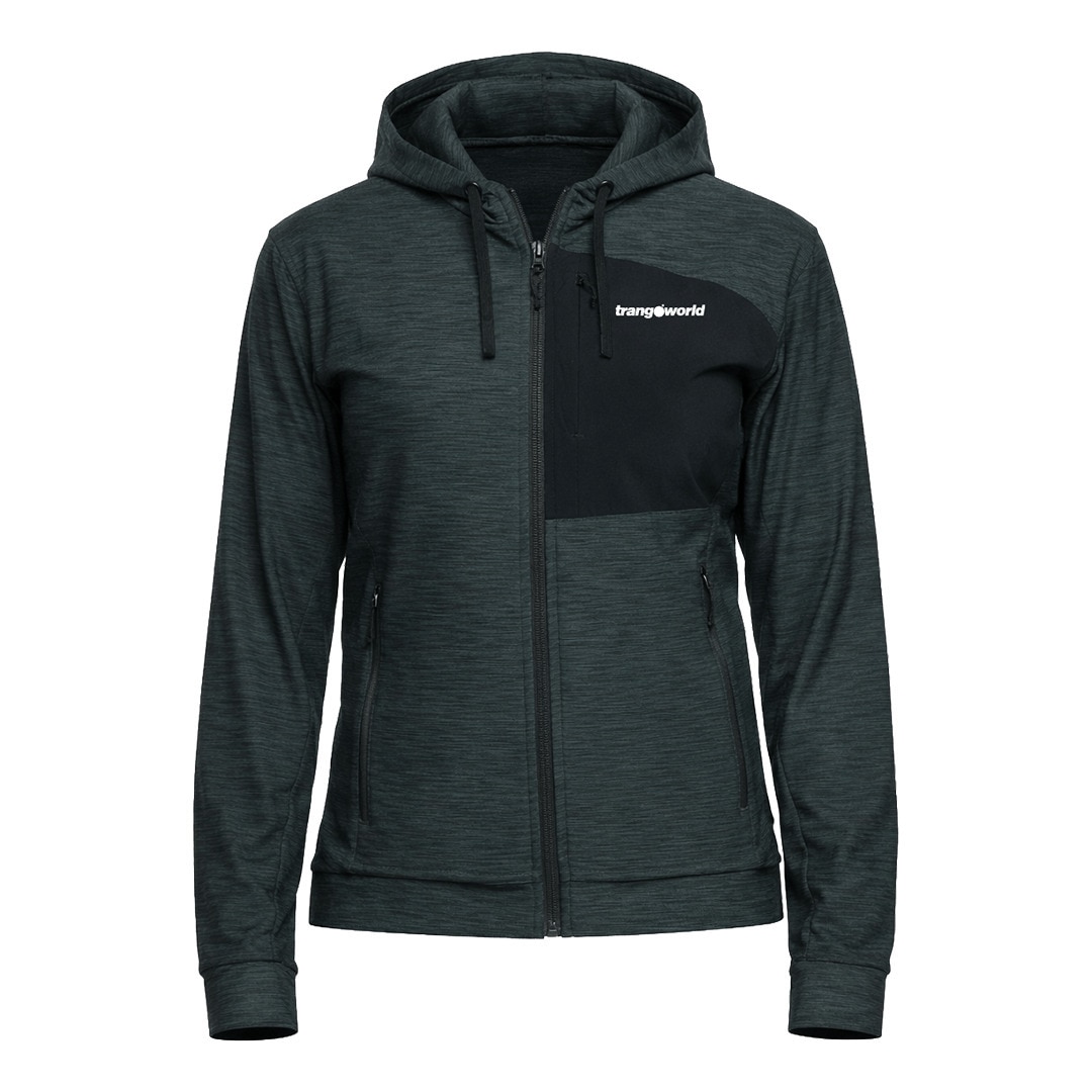 Imagen 0 de Chaqueta de mujer Bompas Trangoworld Negro