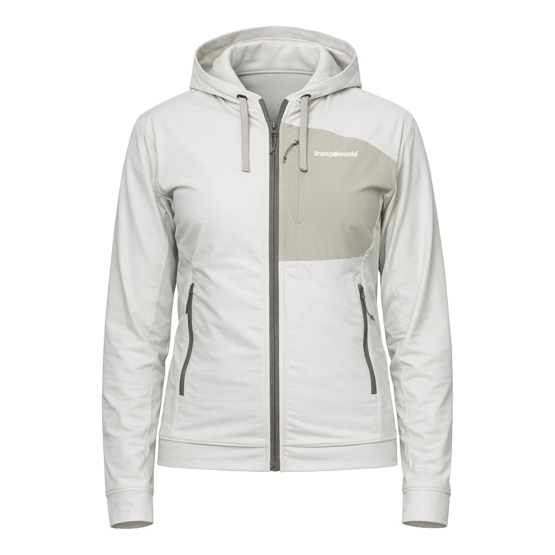 Chaqueta de mujer Bompas Trangoworld - Blanco Blanco-1