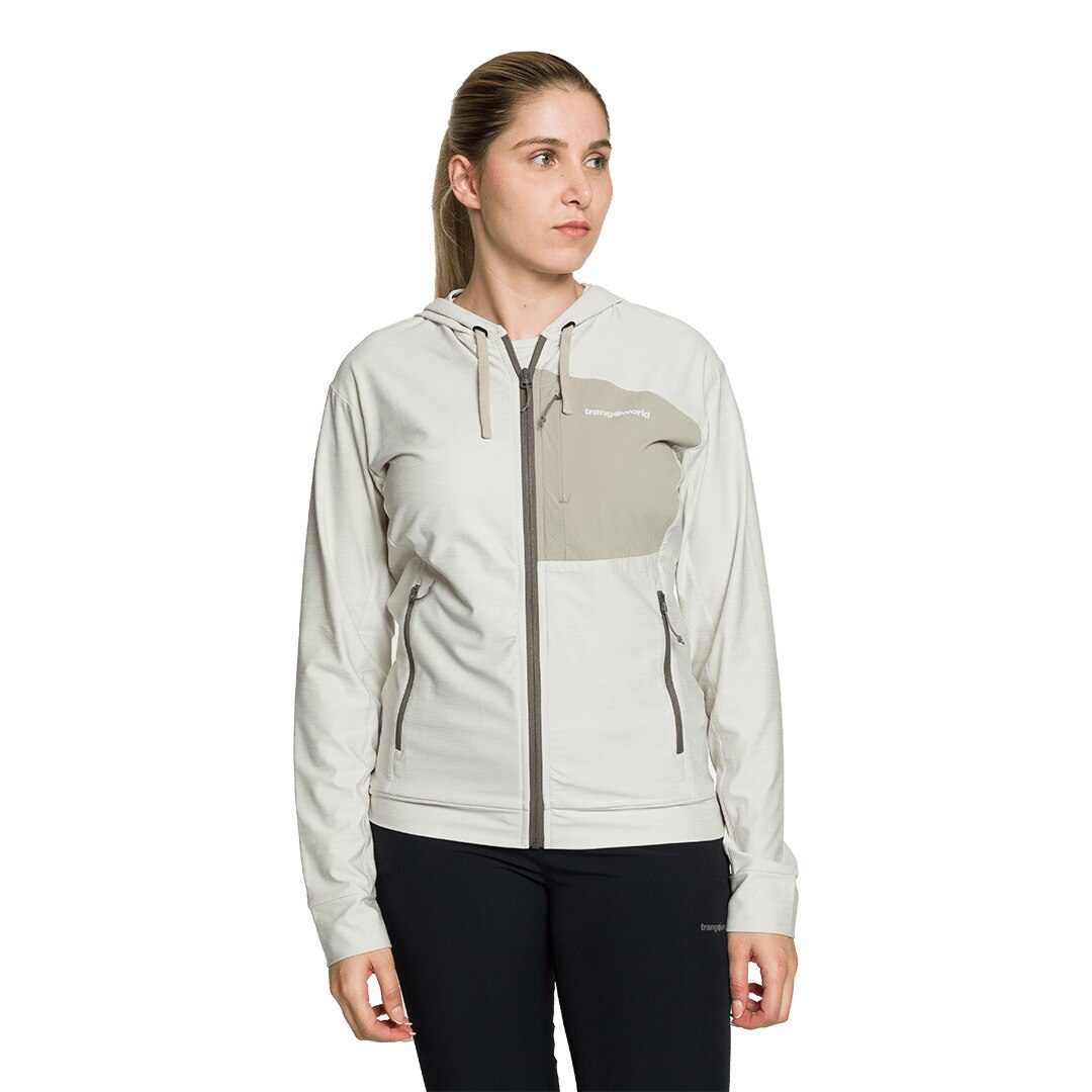Chaqueta de mujer Bompas Trangoworld - Blanco Blanco-2