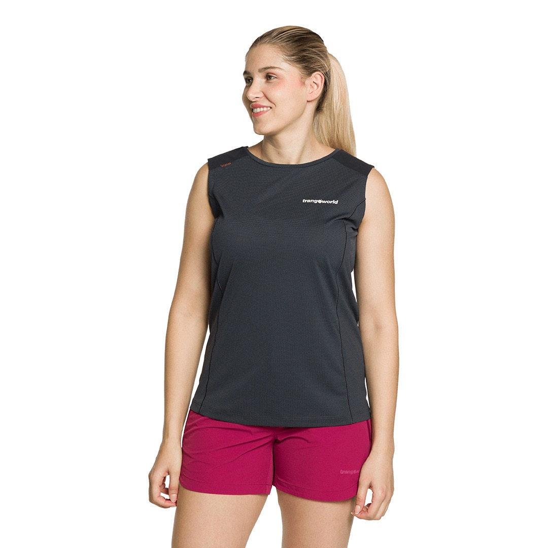 Camiseta de mujer Rainier Trangoworld - Antracita Antracita-1