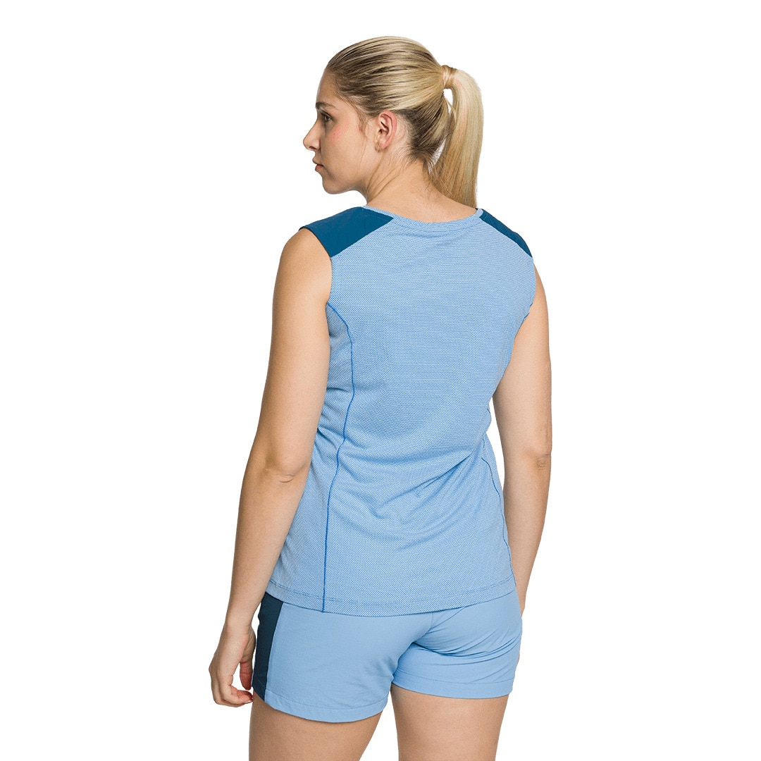 Camiseta de mujer Rainier Trangoworld - Azul Azul-3