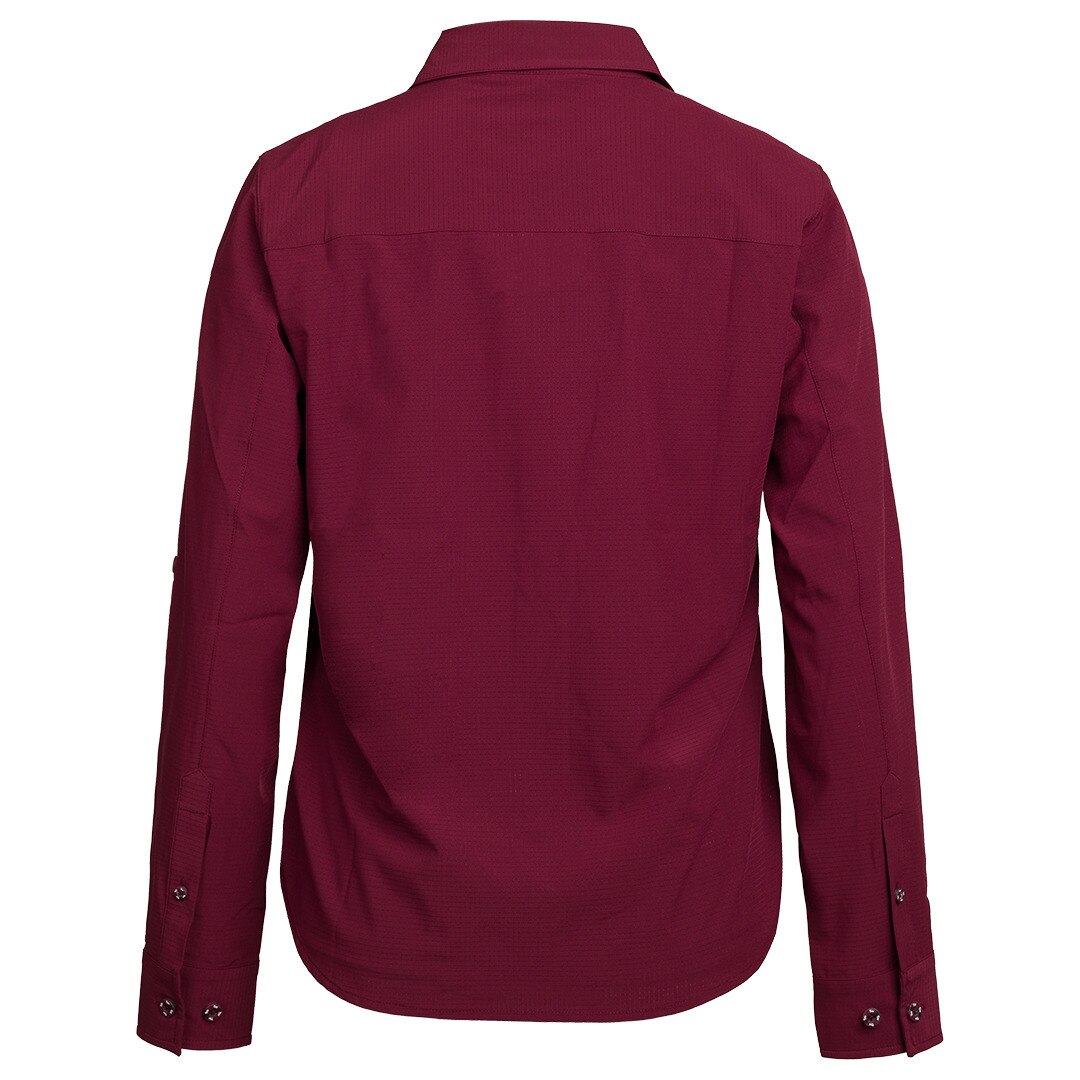 Imagen 2 de Camisa de mujer Ardones df Trangoworld - Burdeos Burdeos