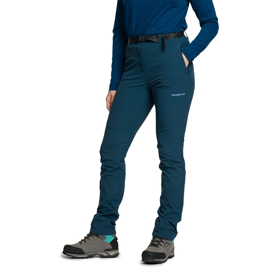 Pantalón de mujer Troyes Trangoworld - Azul Azul-1