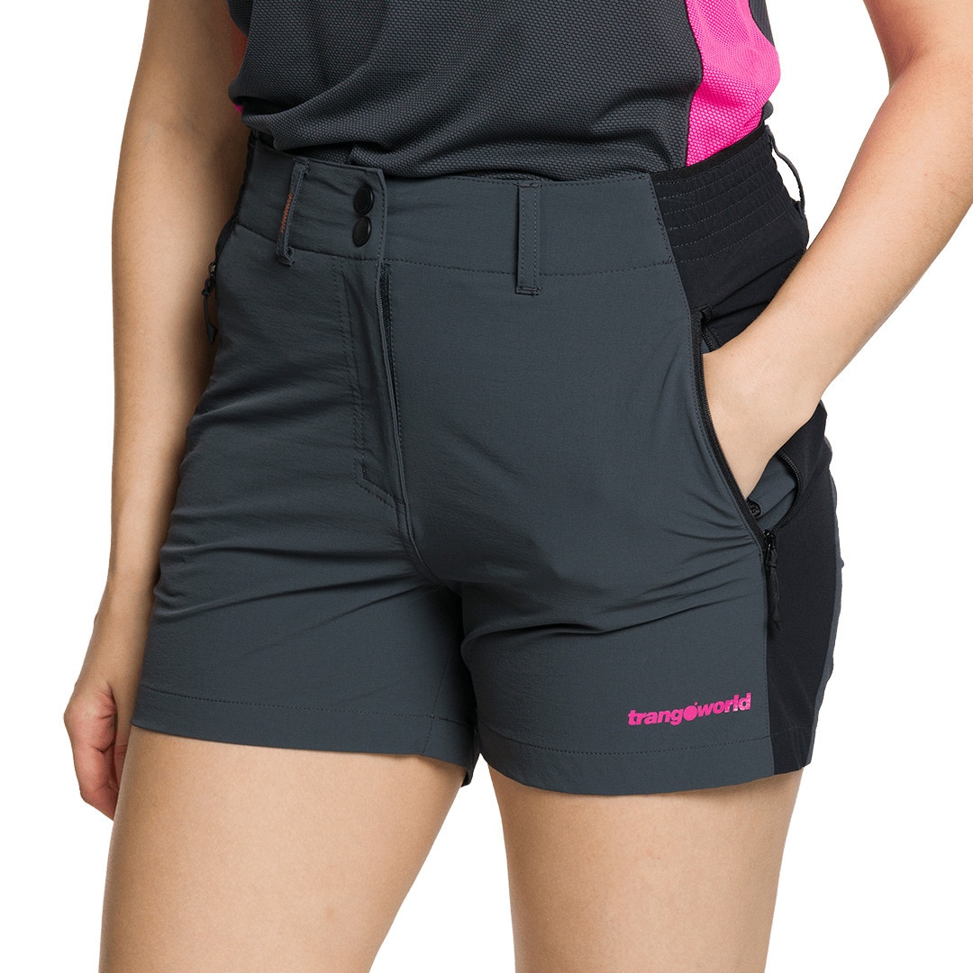Short de mujer Brisen Trangoworld - Antracita Antracita-3