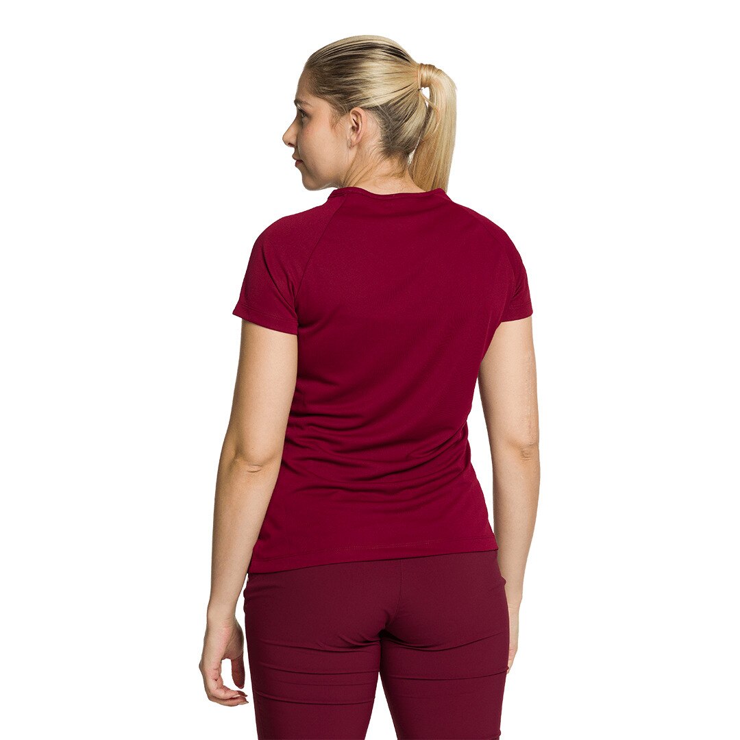 Camiseta de mujer Mudgee Trangoworld - Burdeos Burdeos-3