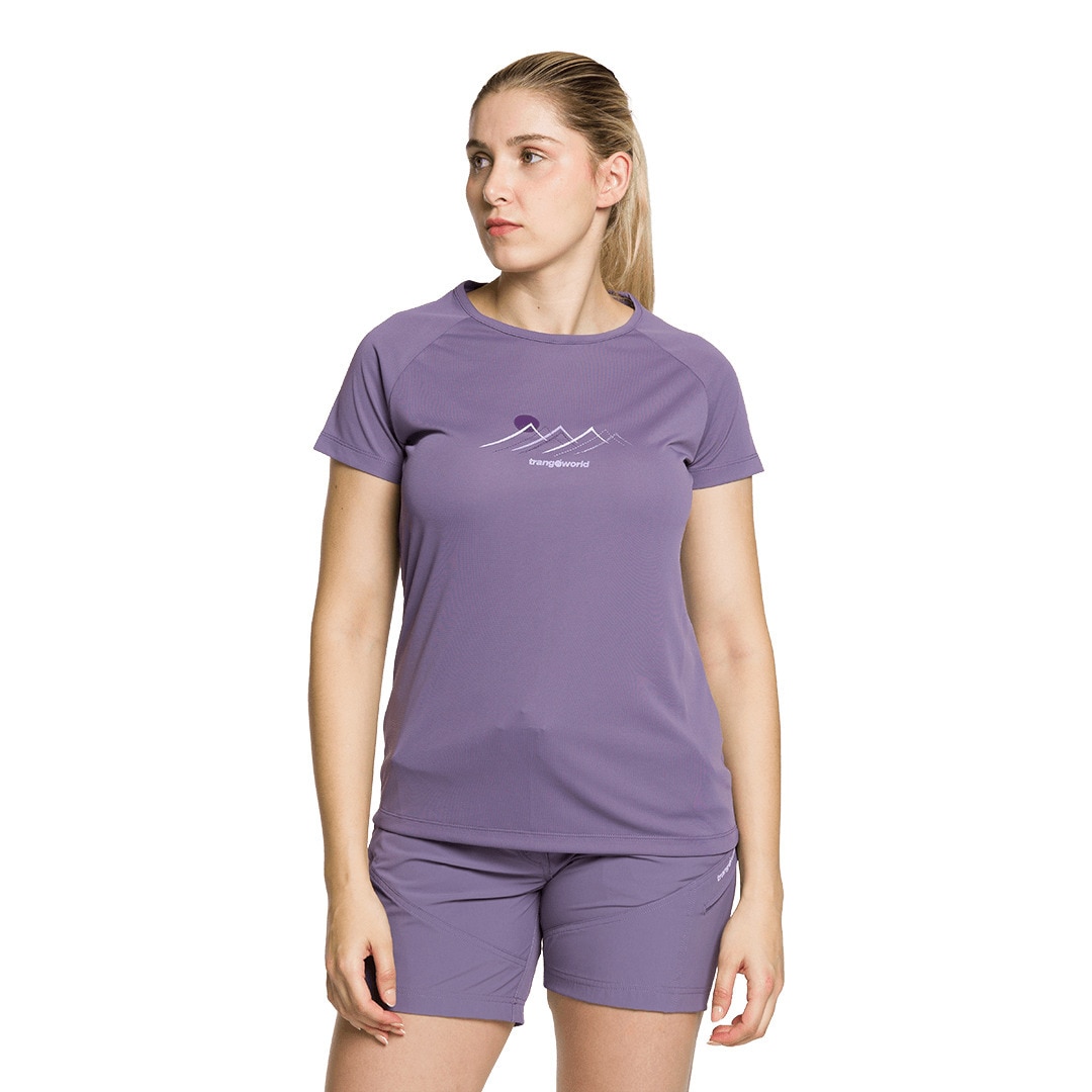 Camiseta de mujer Mudgee Trangoworld - Morado Morado-2