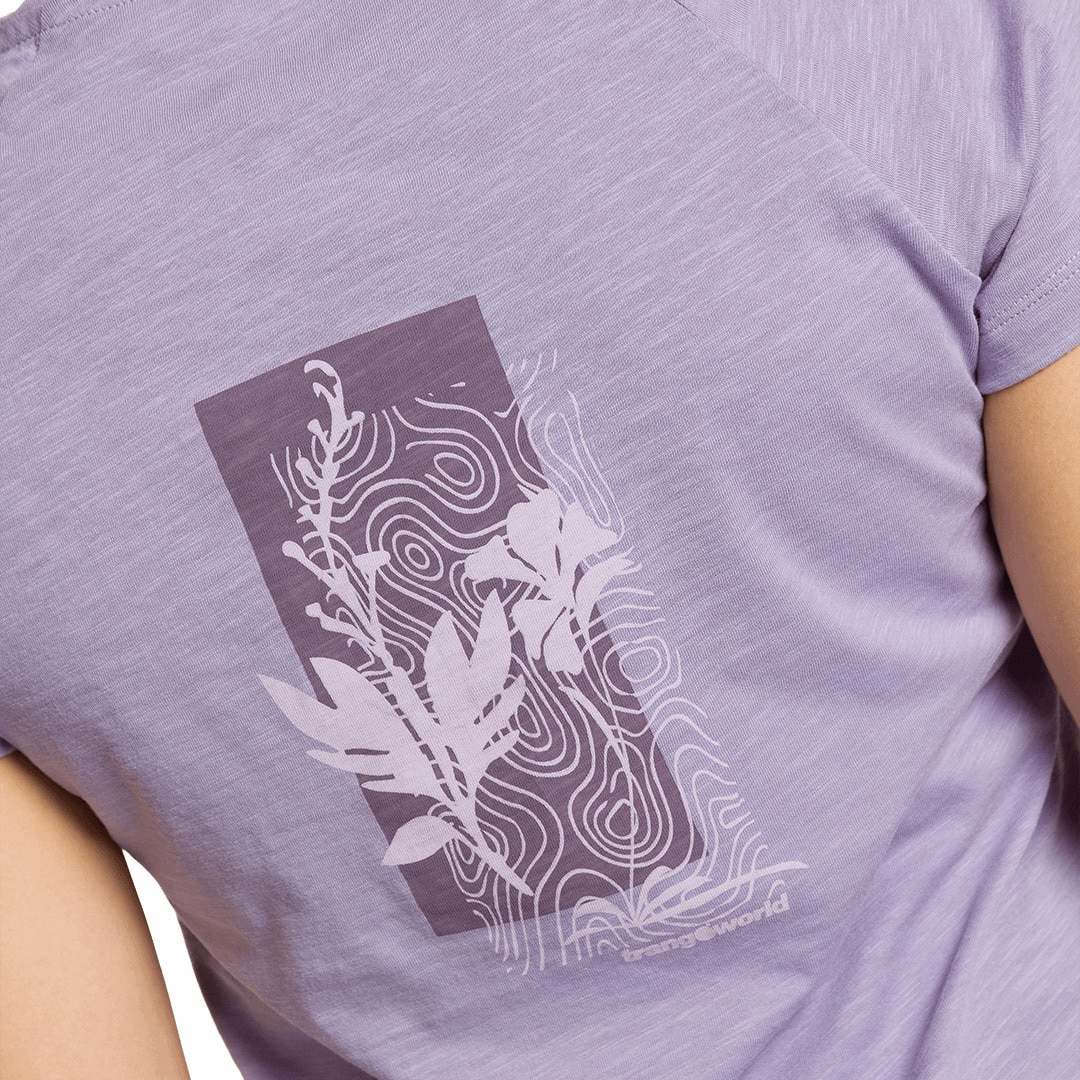 Camiseta de mujer Wakool Trangoworld - Lila Lila-5