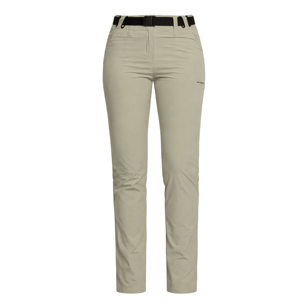 Imagen 0 de Pantalón largo de mujer Breda v02 Trangoworld Beige