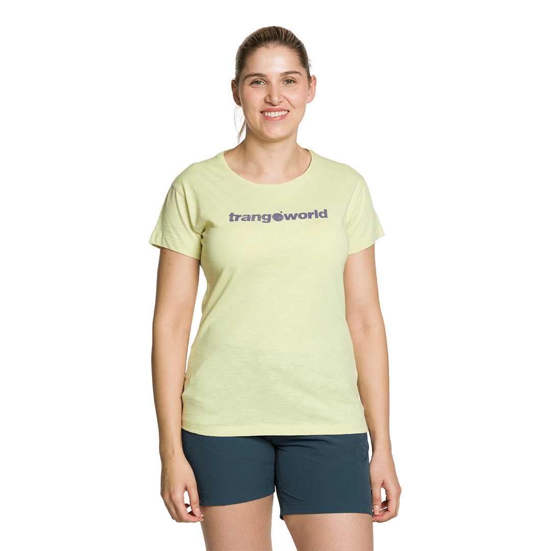 Camiseta de mujer Azagra df Trangoworld - Amarillo Amarillo-2