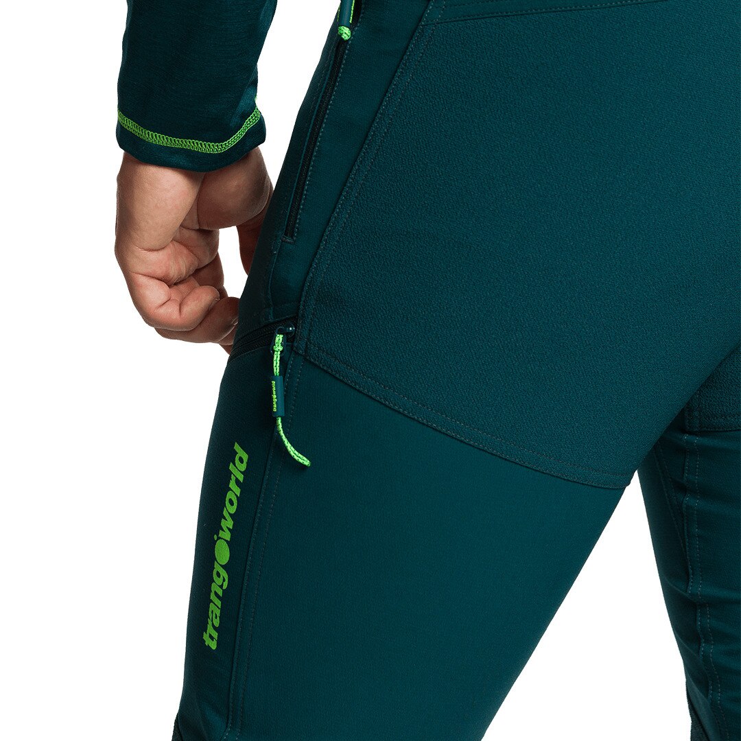 Pantalón largo de hombre Trx2 dura evo Trangoworld - Verde oscuro Verde oscuro-4