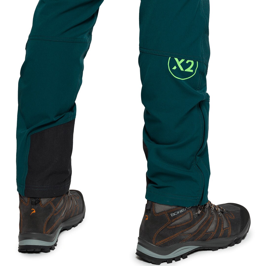 Pantalón largo de hombre Trx2 dura evo Trangoworld - Verde oscuro Verde oscuro-5