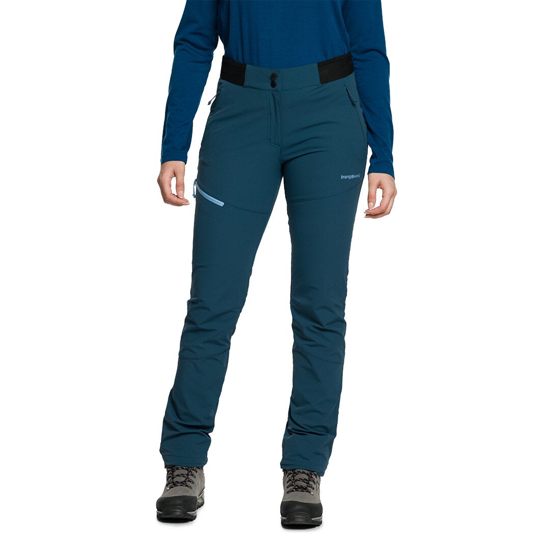 Pantalón largo de mujer Balmaz df Trangoworld - Azul oscuro Azul oscuro-1
