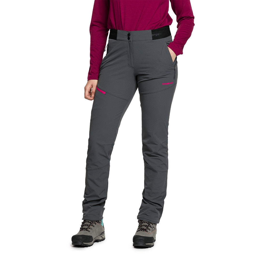 Pantalón largo de mujer Balmaz df Trangoworld - Gris Gris-1