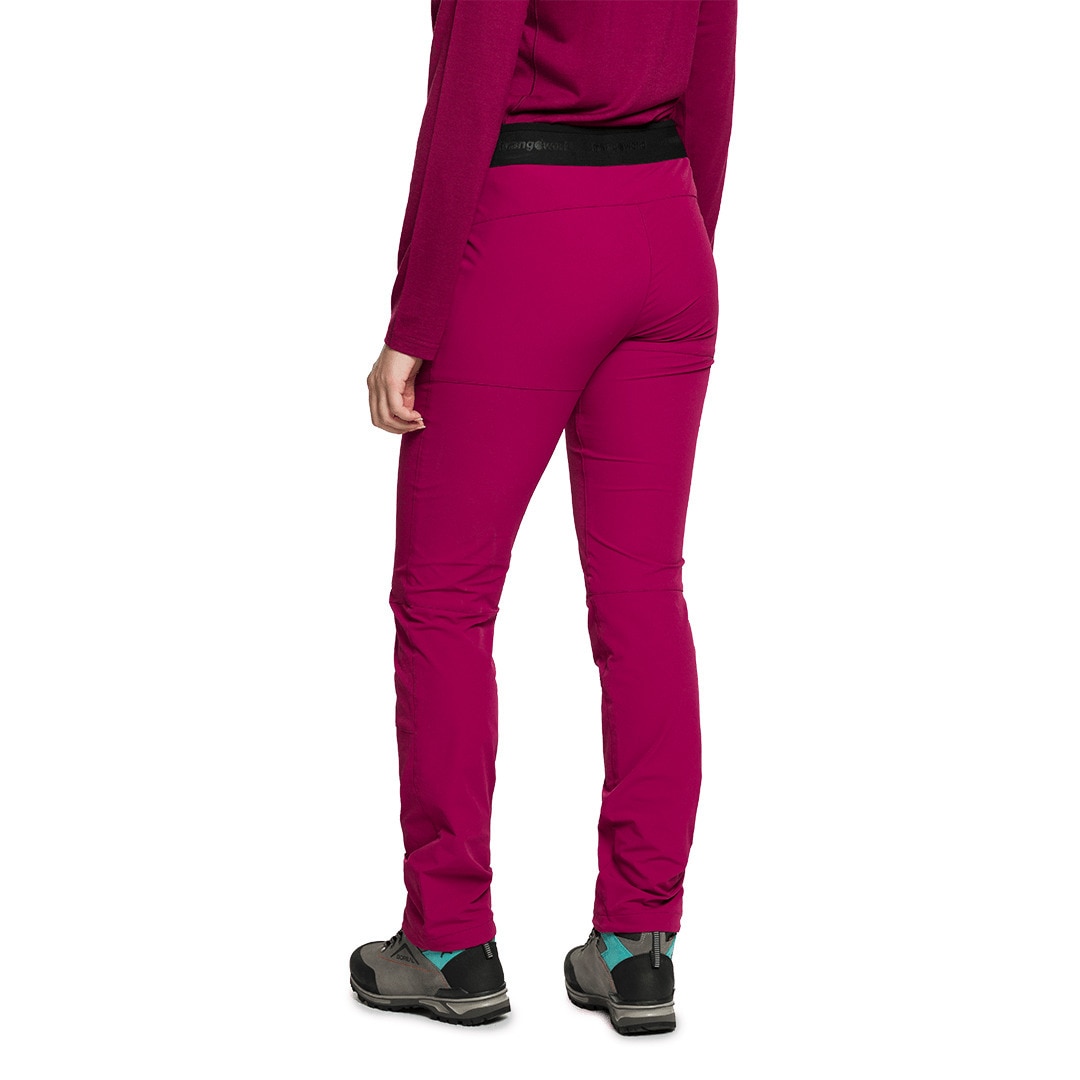 Pantalón largo de mujer Balmaz df Trangoworld - Burdeos Burdeos-2