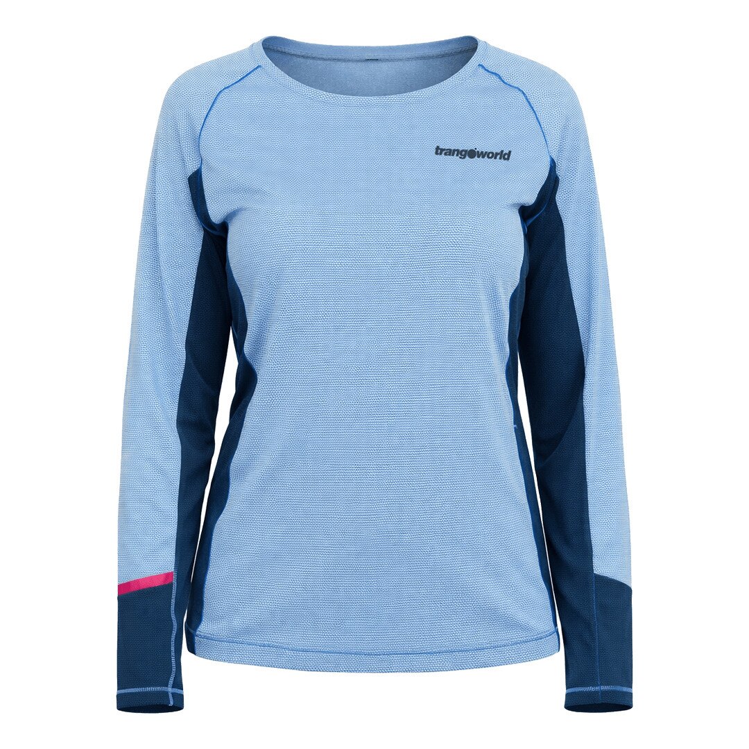 Imagen 4 de Camiseta de mujer Sardala Trangoworld - Azul claro Azul claro