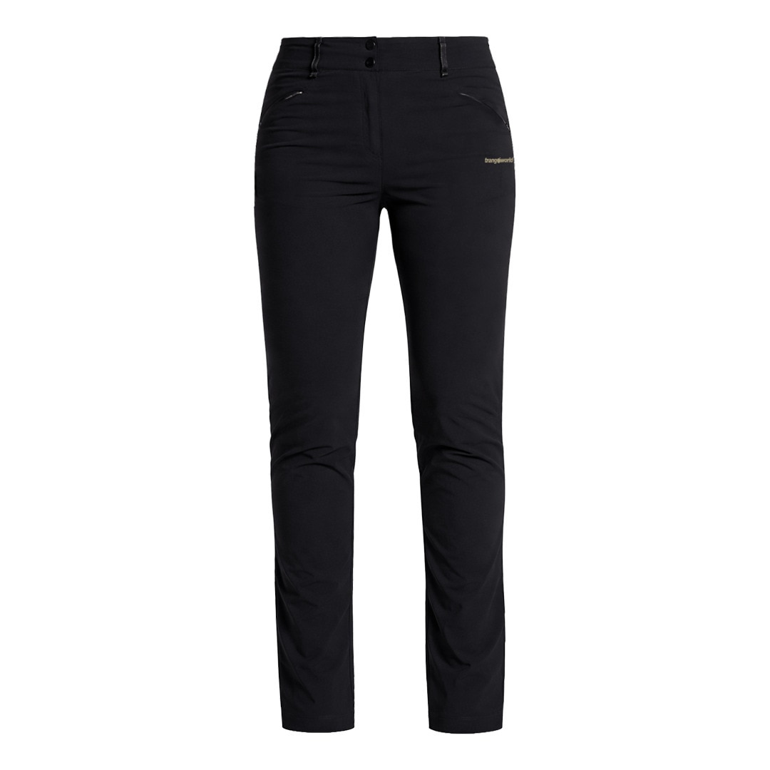 Pantalón largo de mujer Bacalar Trangoworld - Negro Negro-1