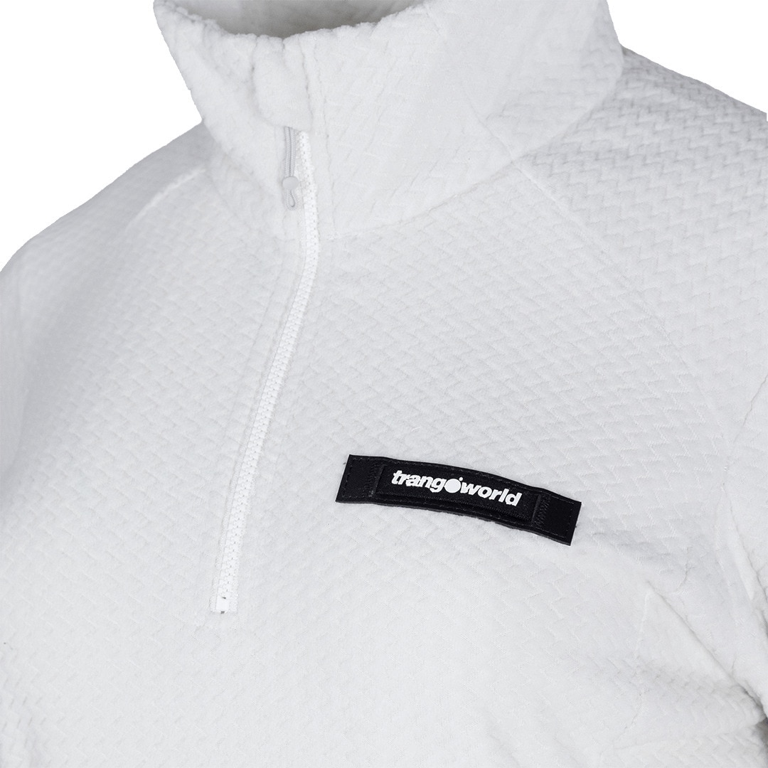 Imagen 3 de Forro polar de mujer Ihuru Trangoworld - Blanco Blanco