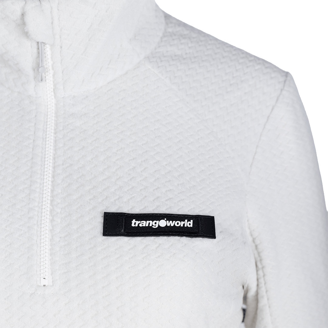 Imagen 5 de Forro polar de mujer Ihuru Trangoworld - Blanco Blanco