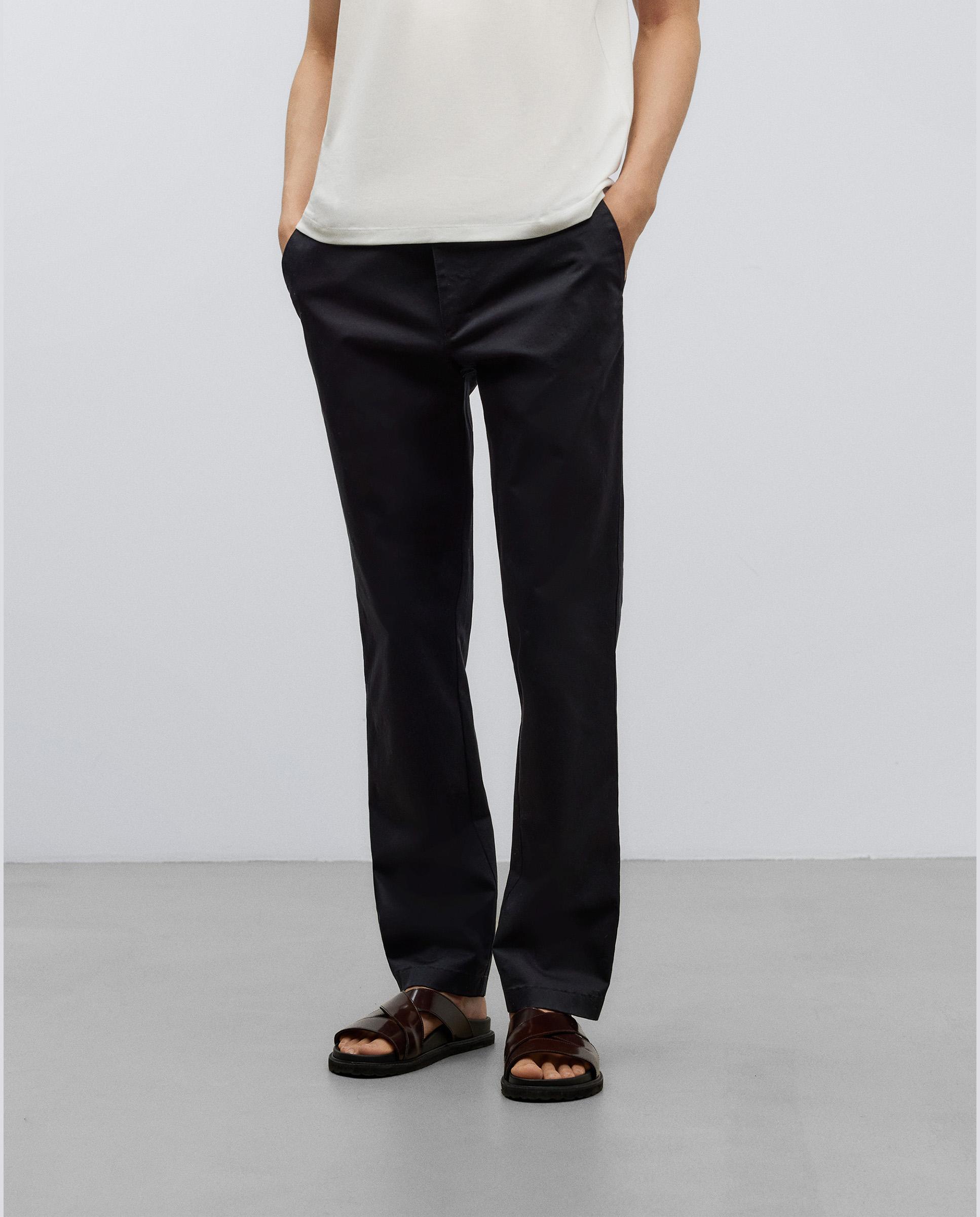 Adolfo Dominguez - Pantalón chino de hombre en twill de algodón.