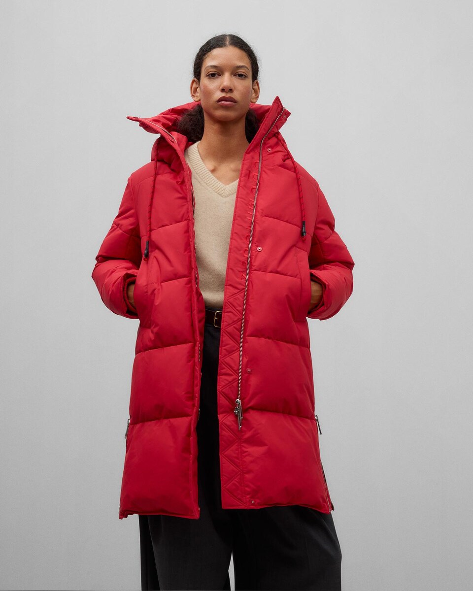 Easy Wear El Corte Ingles Plumifero Moda Plumifero Rojo Mujer El