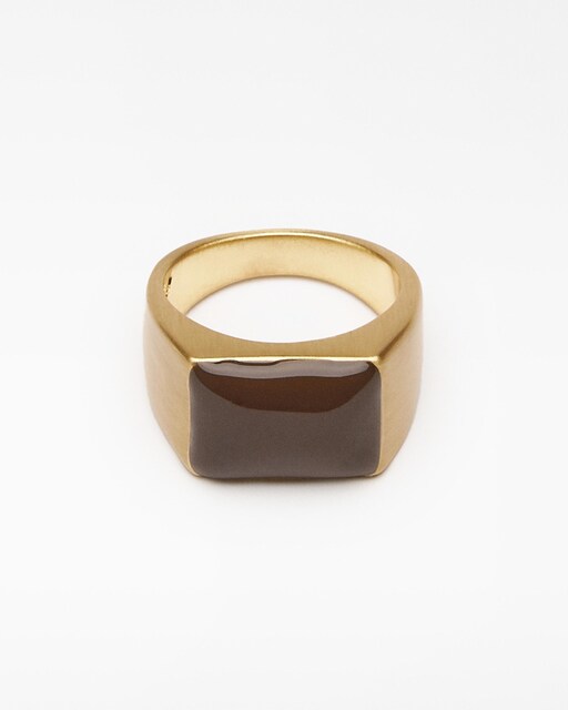 Imagen 0 de Anillo con sello metálico