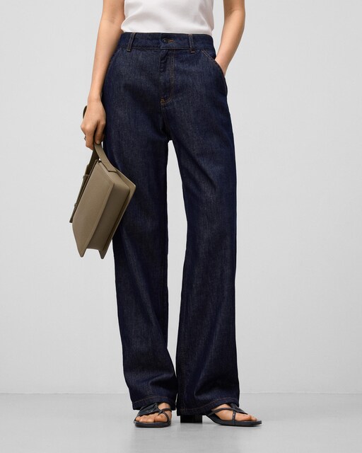 Imagen 0 de Vaquero recto de mujer denim en algodón