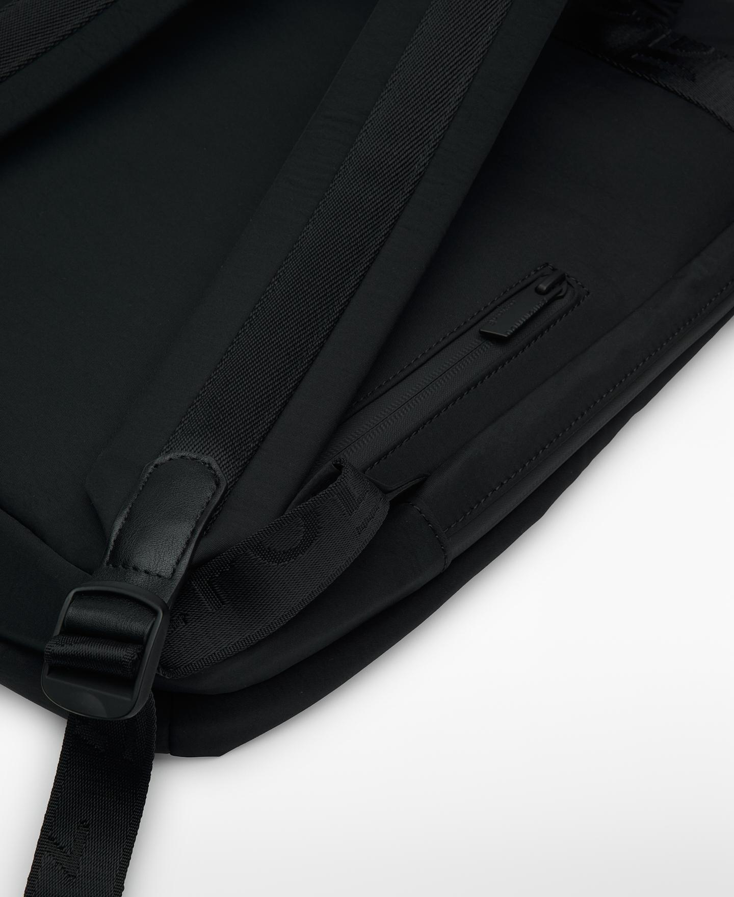Mochila de hombre compacta de nailon - Adolfo Dominguez - Negro Negro-3